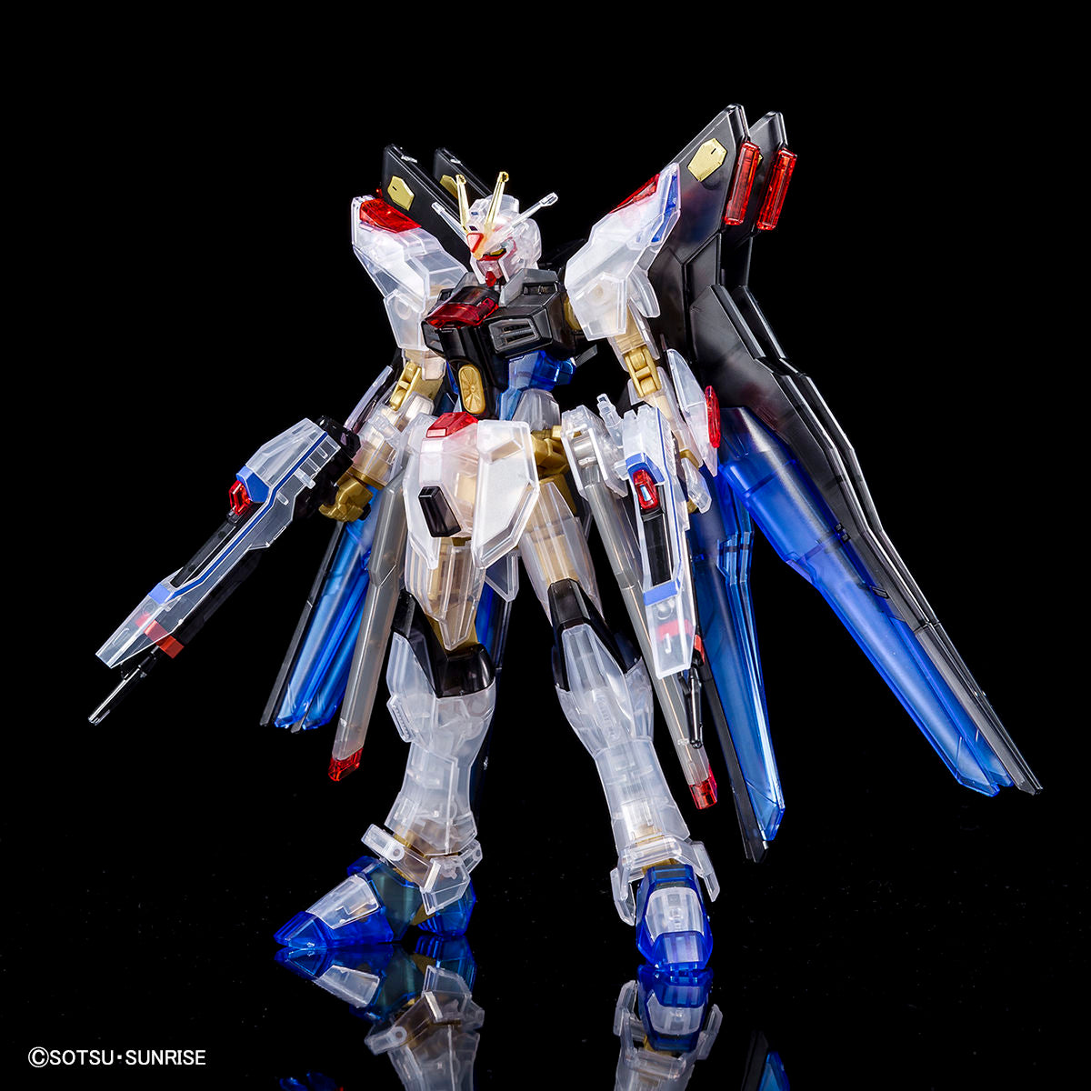GUNDAM - HG 1/144 - Strike Freedom Gundam (Clear Color) - Premium Bandai-1