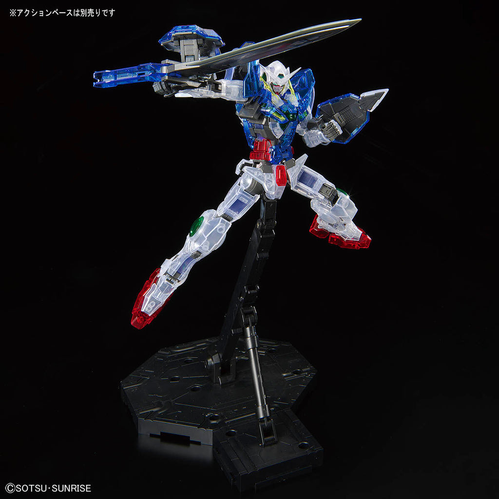 MG 1/100 - Gundam Base Limited - Gundam Exia (Clear Color) - image 3