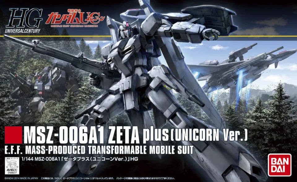 GUNDAM - HGUC 1/144 - ZETA PLUS (Unicorn Vers.) - Model Kit