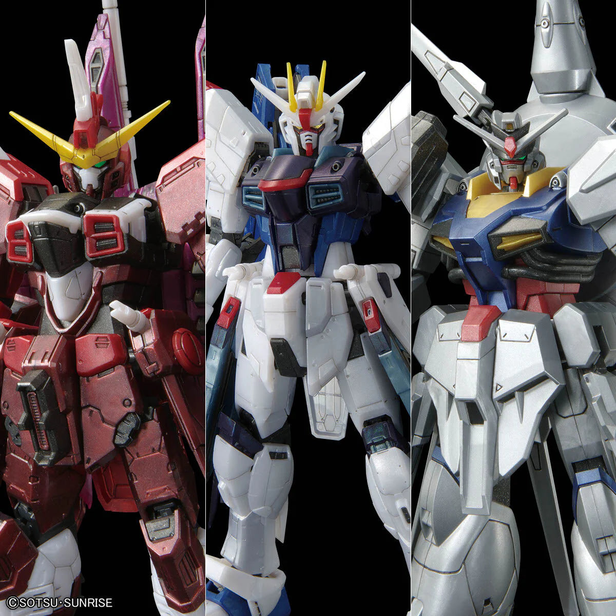 MOBILE SUIT GUNDAM SEED 20th Anniversary 1/144 MS SET [Metallic] - Premium Bandai