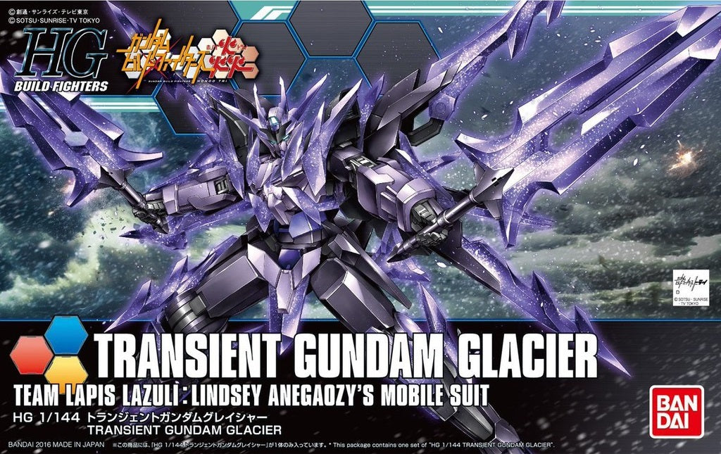 GUNDAM - HGBF 1/144 - Transient Gundam Glacier - Model Kit