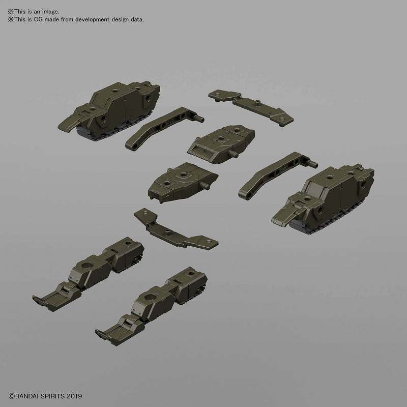 30MM - 1/144 - Extended Armament Vehicle (Tank Vers.Olive Drab) - Model Kit