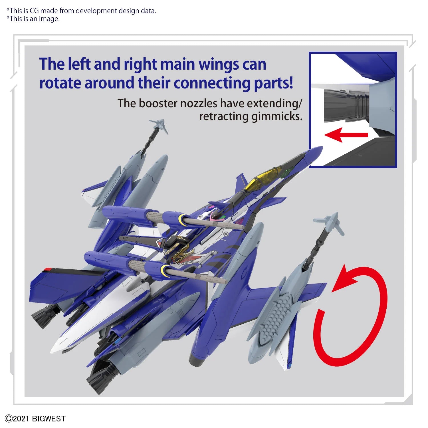 MACROSS - HG 1/100 - YF-29 Durandal Valkyrie Full Set