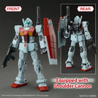 GUNDAM - HG 1/144 - GM (Shoulder Cannon / Missile Pod) - Model Kit