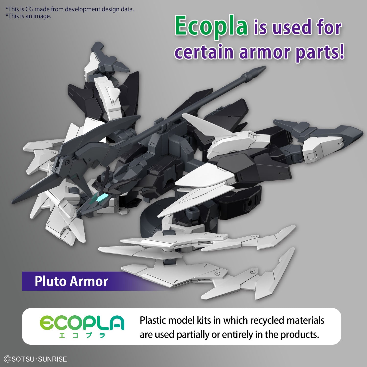 GUNDAM - HG 1/144 - Plutine Gundam - Model Kit