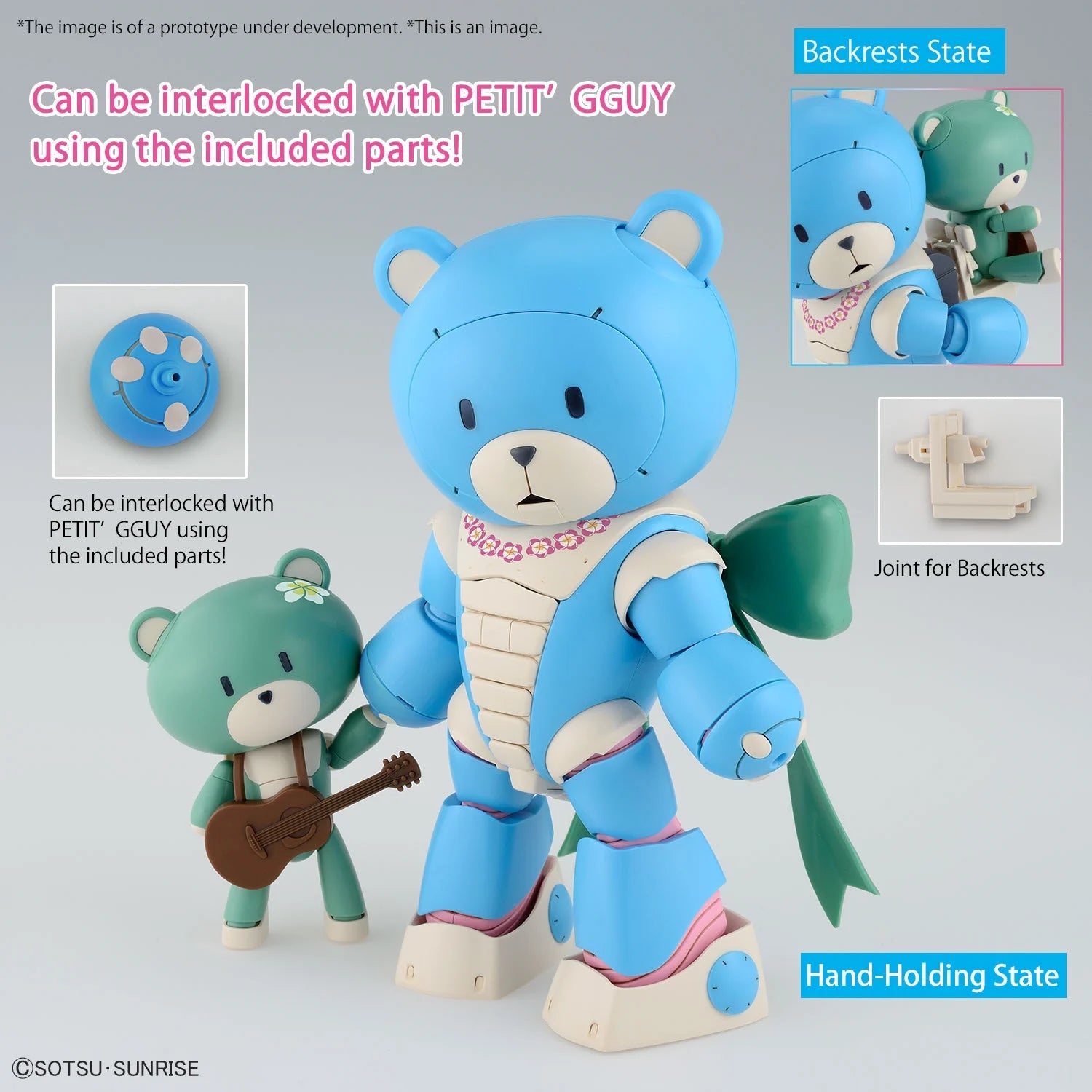 GUNDAM - HG 1/144 - Beargguy Ohana & Aloharo Set - Model Kit