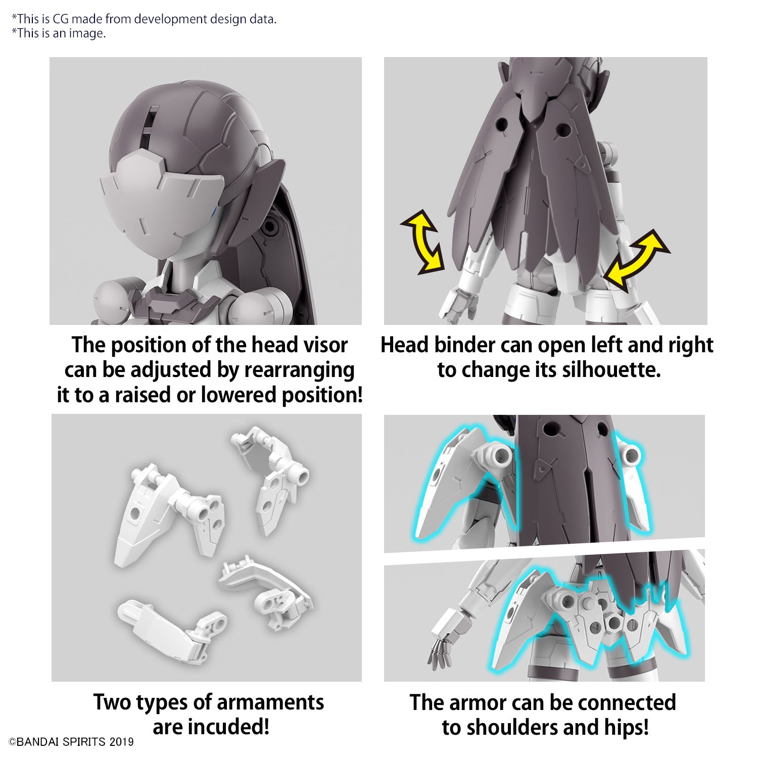 30MM - 1/144 - EXM-H15C Acerby (Type-C) - Model Kit
