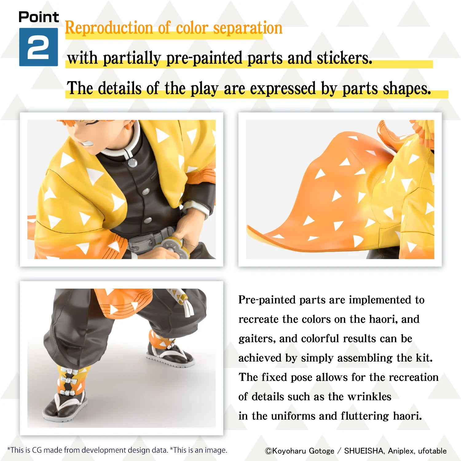 DEMON SLAYER - Agatsuma Zenitsu - Model Kit 