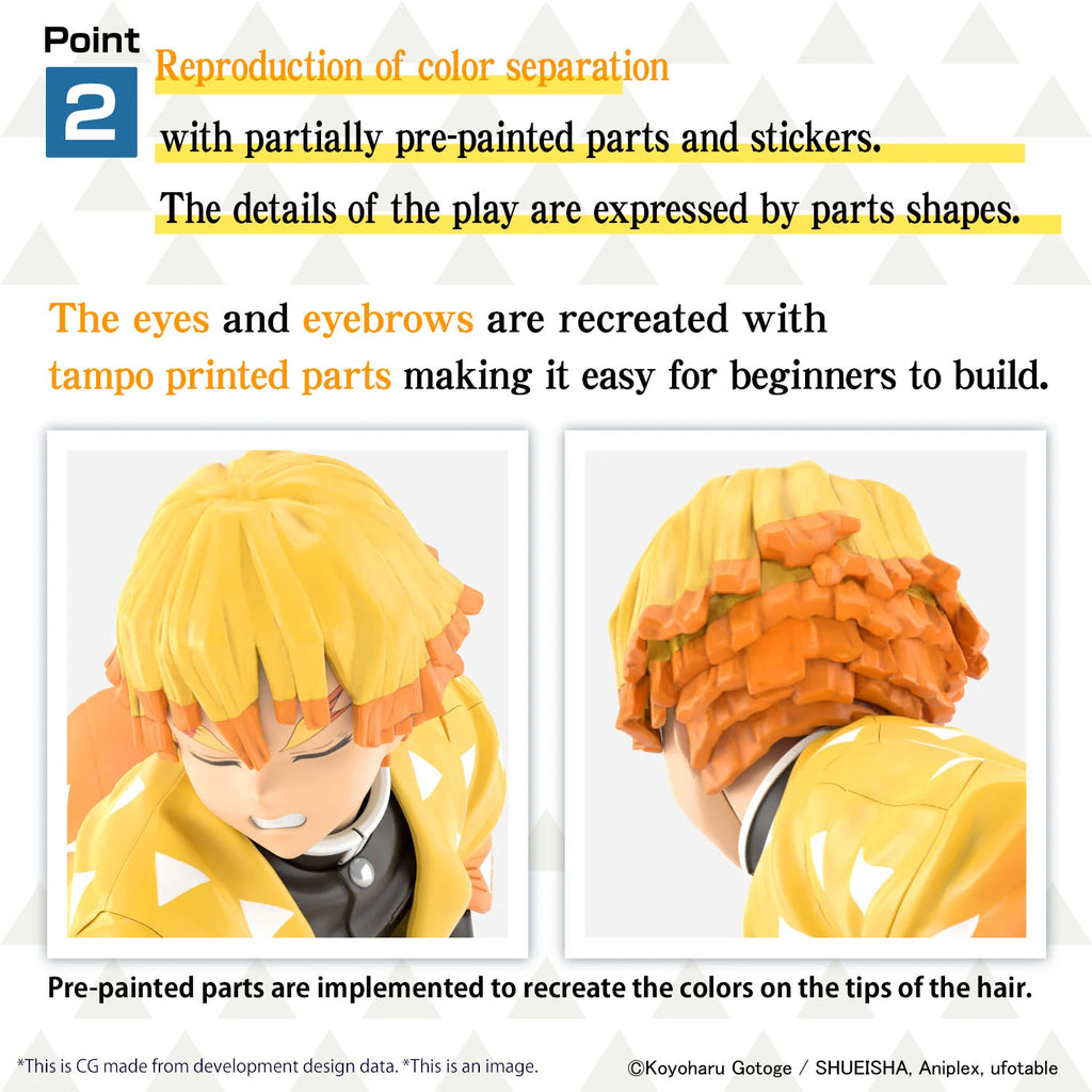 DEMON SLAYER - Agatsuma Zenitsu - Model Kit 