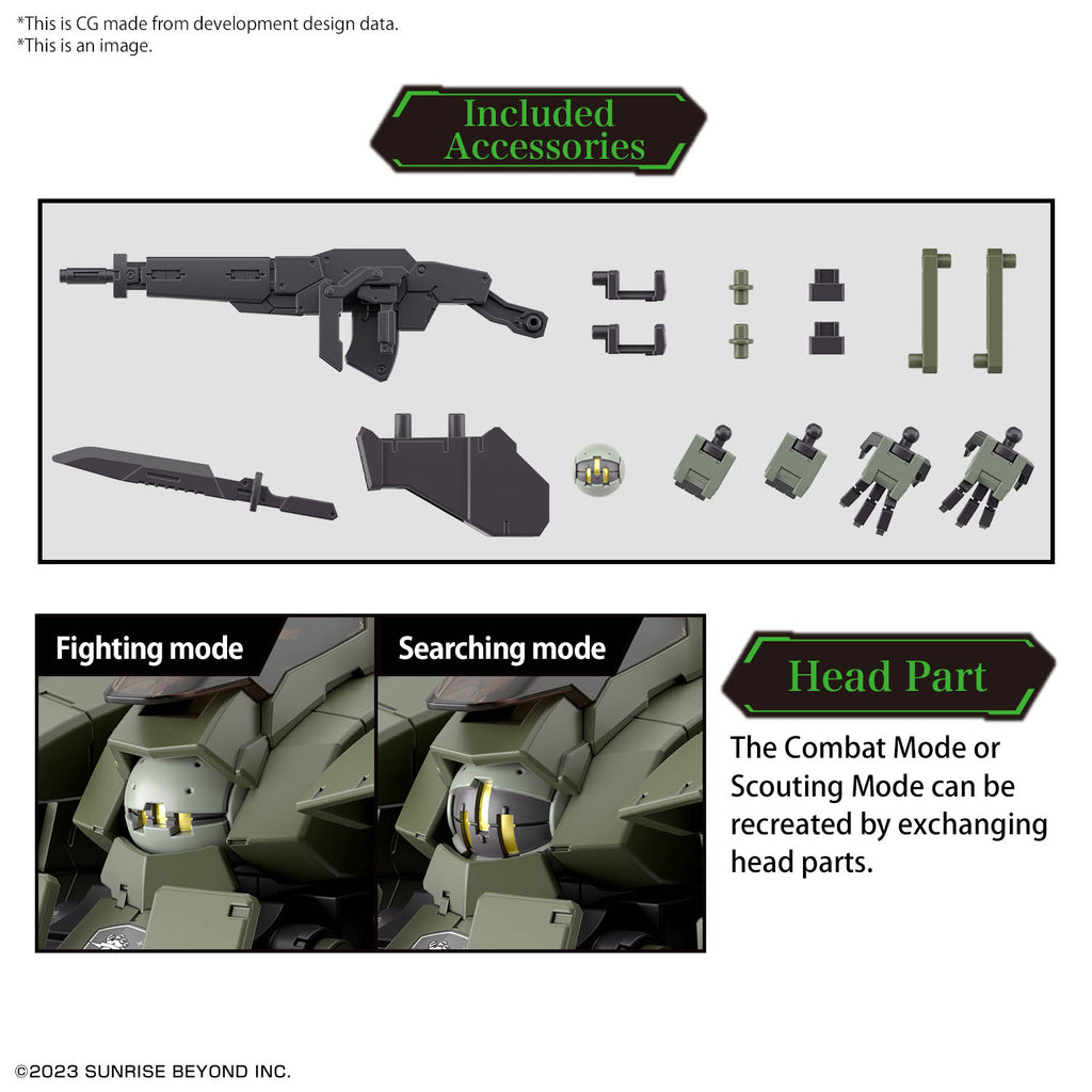 KYOUKAI SENKI - HG 1/72 - Aaronrhino - Model Kit