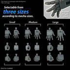 GUNDAM - Option Parts Set Gunpla 3 (Build Hands Edge) - Model Kit