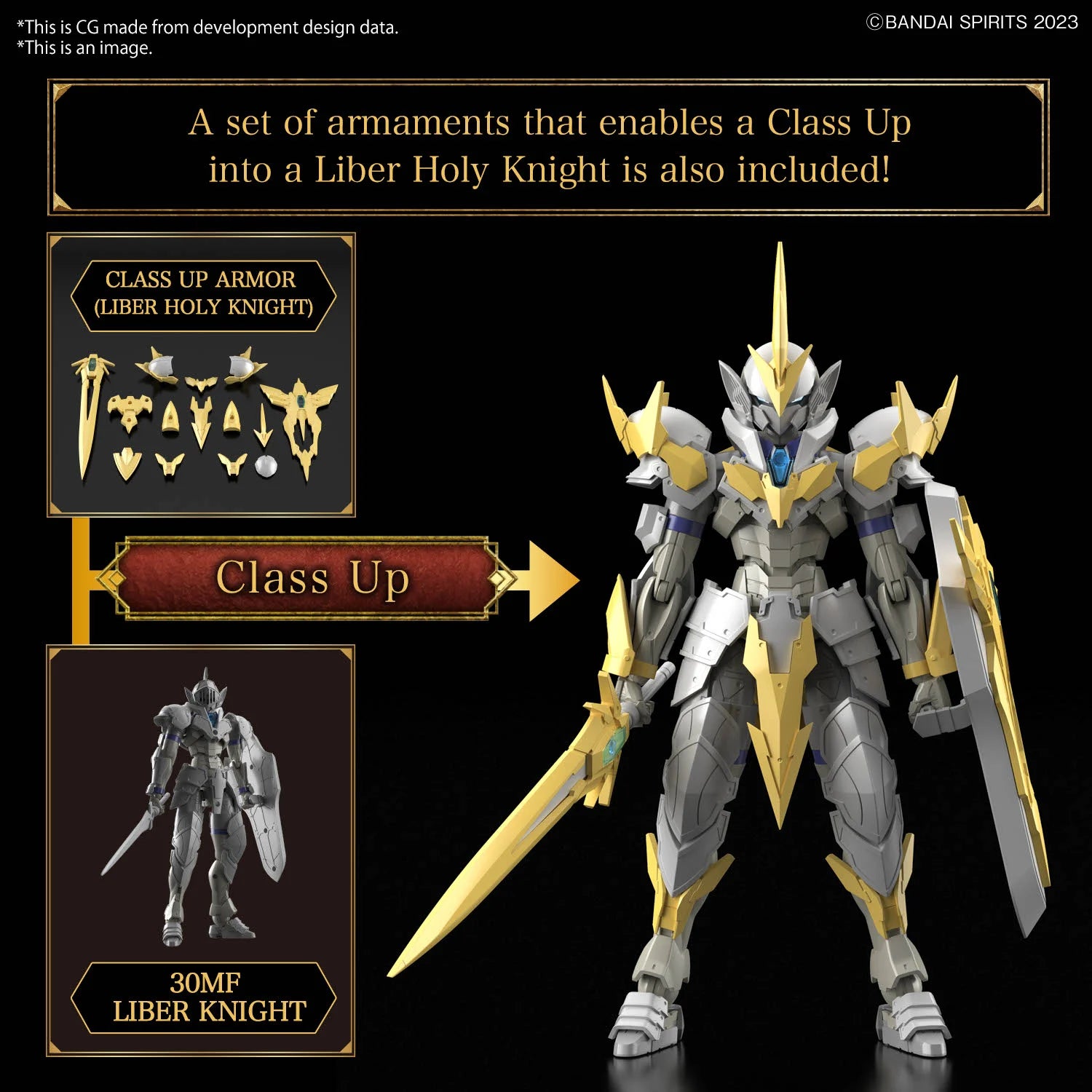 30 Minutes Fantasy - 1/144 - Liber Holy Knight - Model Kit-3