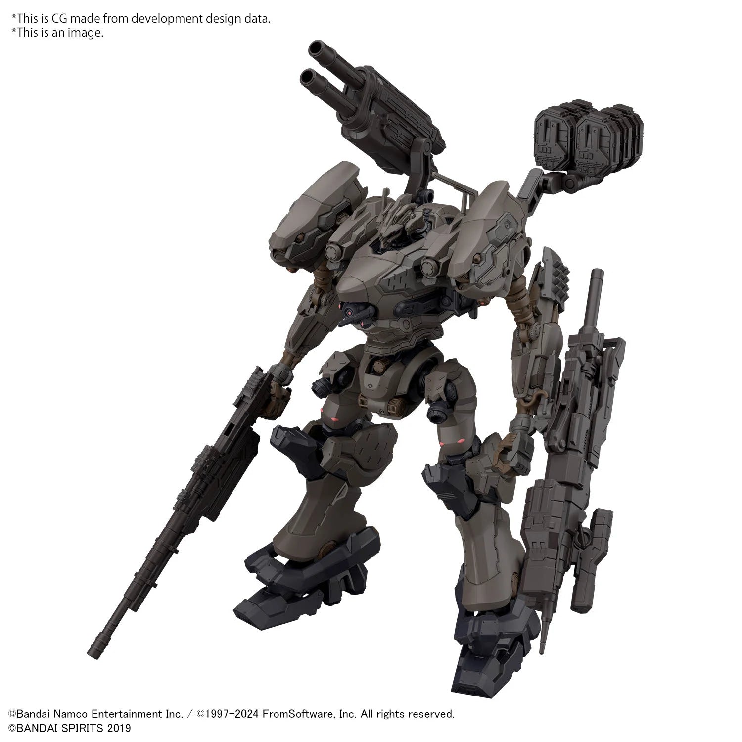 ARMORED CORE VI - 30MM - RaD CC-2000 Orbiter Nightfall - Model Kit - zone gunpla