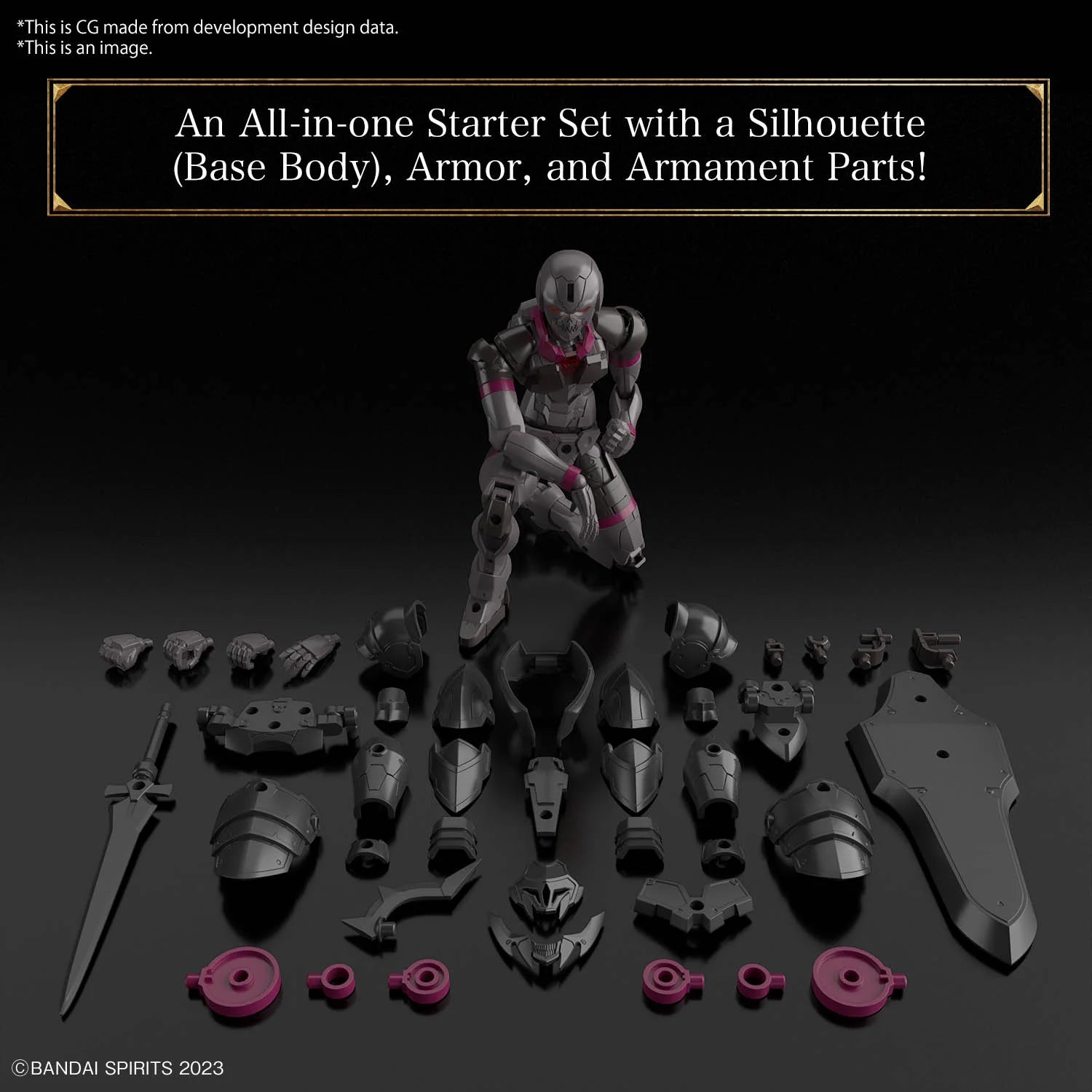 30 Minutes Fantasy - 1/144 - Rosan Knight - Model Kit-1