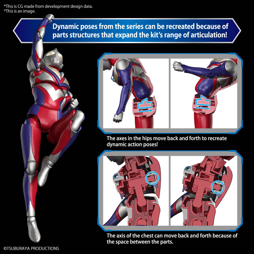 ULTRAMAN - Figure-rise STD - Ultraman Tiga Multi Type