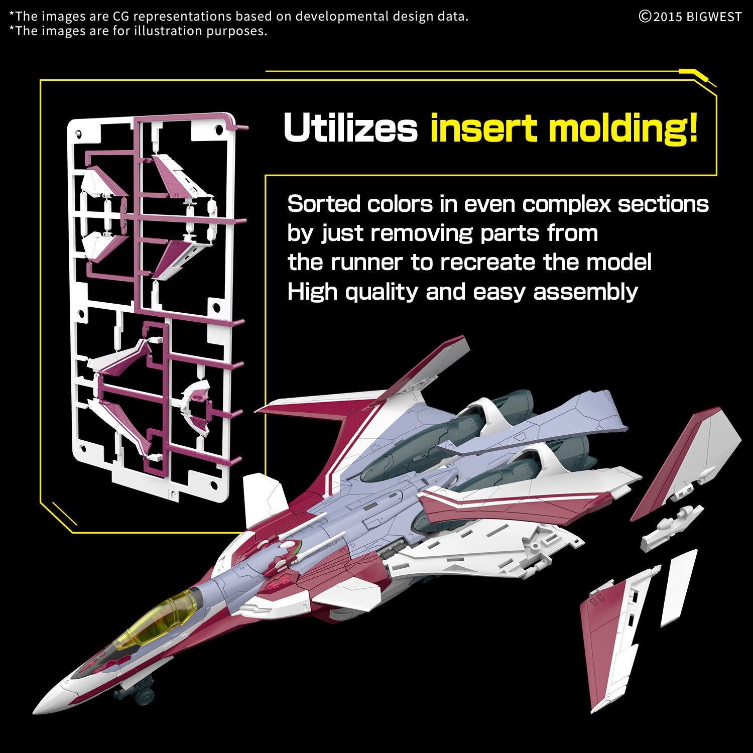 MACROSS - HG 1/100 VF-31C Siegfried (Farina Jenius) Deluxe-3