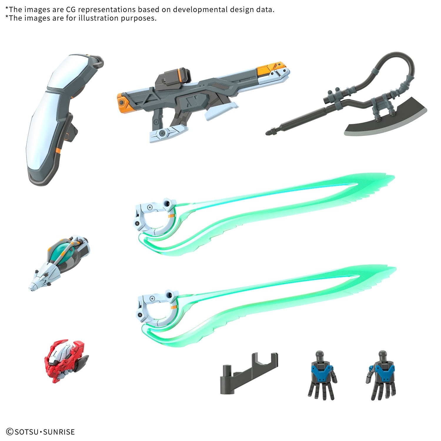 HG 1/144 - GQuuuuuuX (Endymion Unit Awakened) - image 6