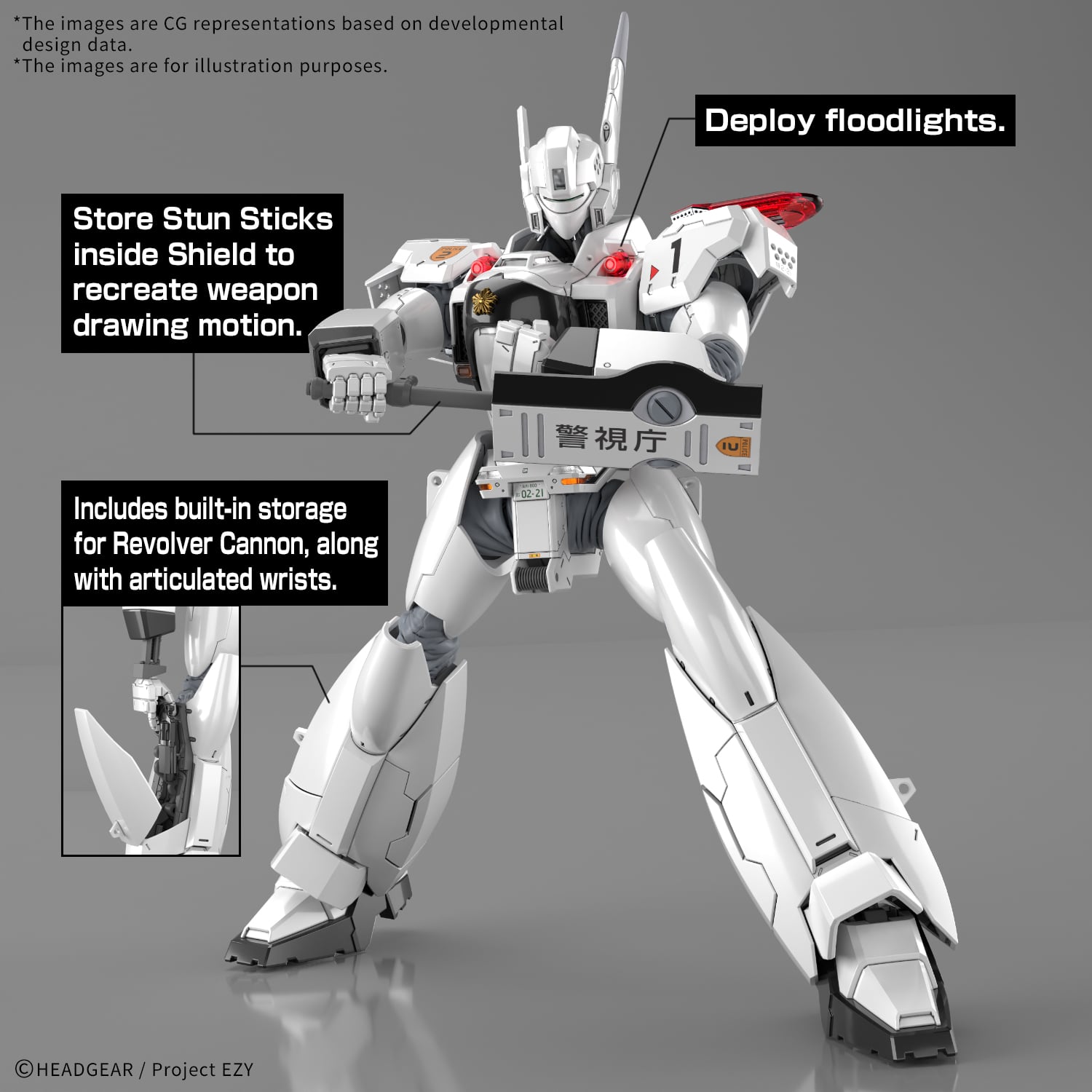 PATLABOR - RG 1/48 AV-98Plus (Ingram Plus)