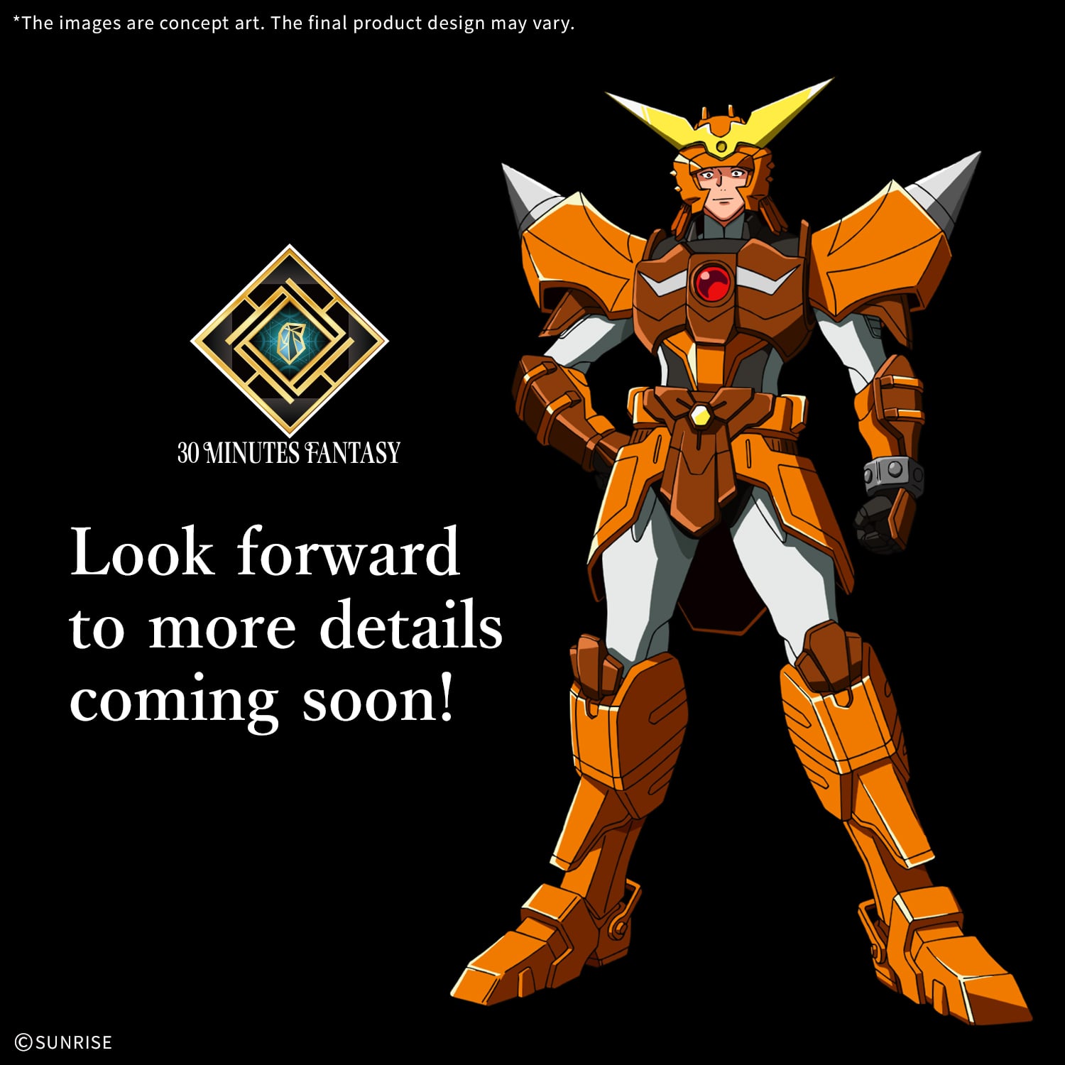 30MF Yoroi-Shinden Samurai Troopers - Yamato of the Wilderness - coming soon