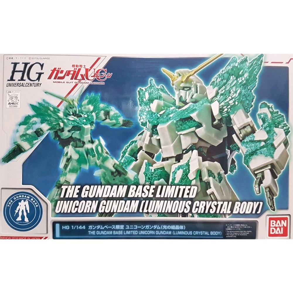 HG 1/144 - Gundam Base Limited - Unicorn Gundam (Luminous Crystal Body)