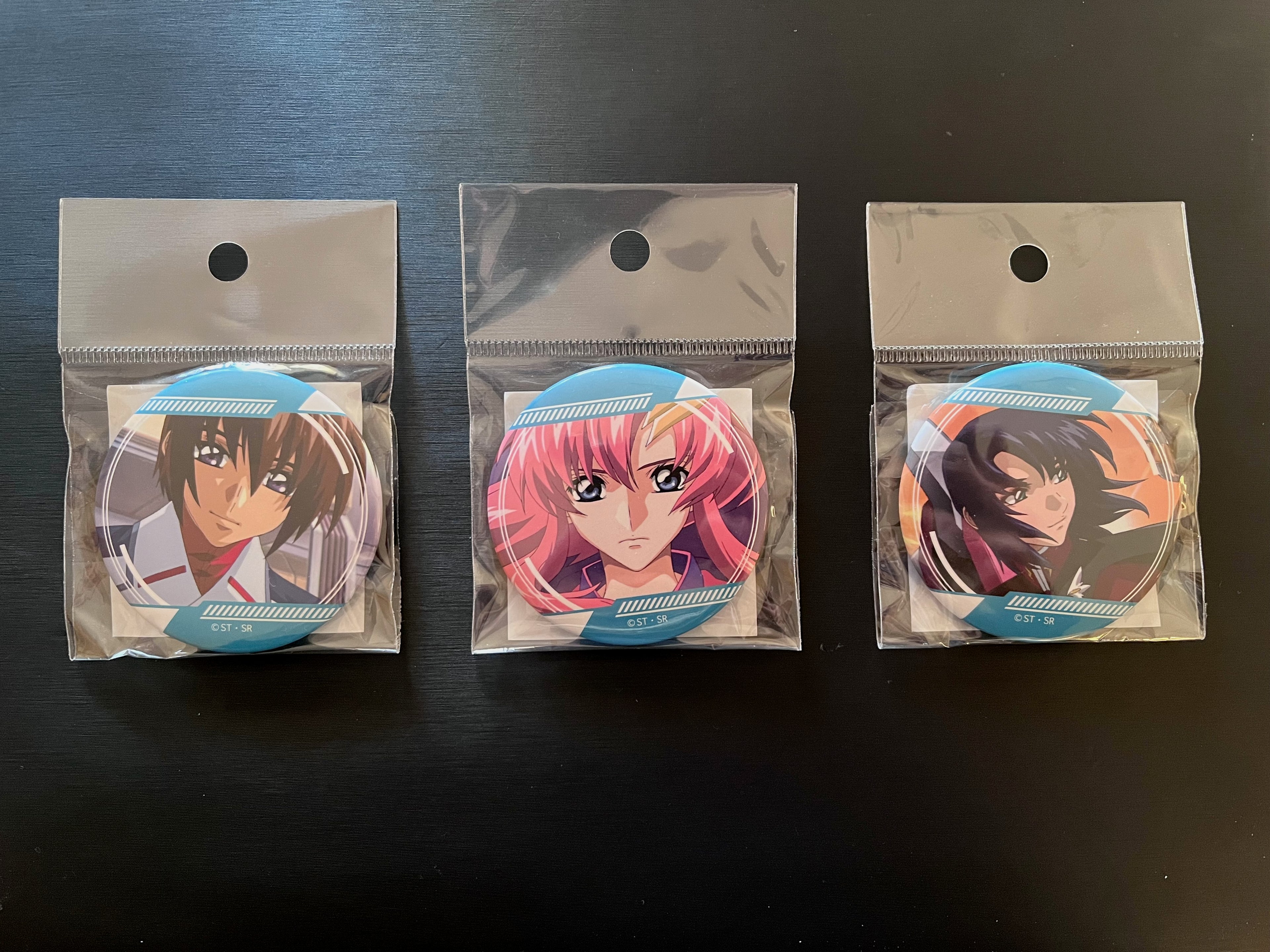 Round Metal Badges - Gundam Seed Destiny of your choice