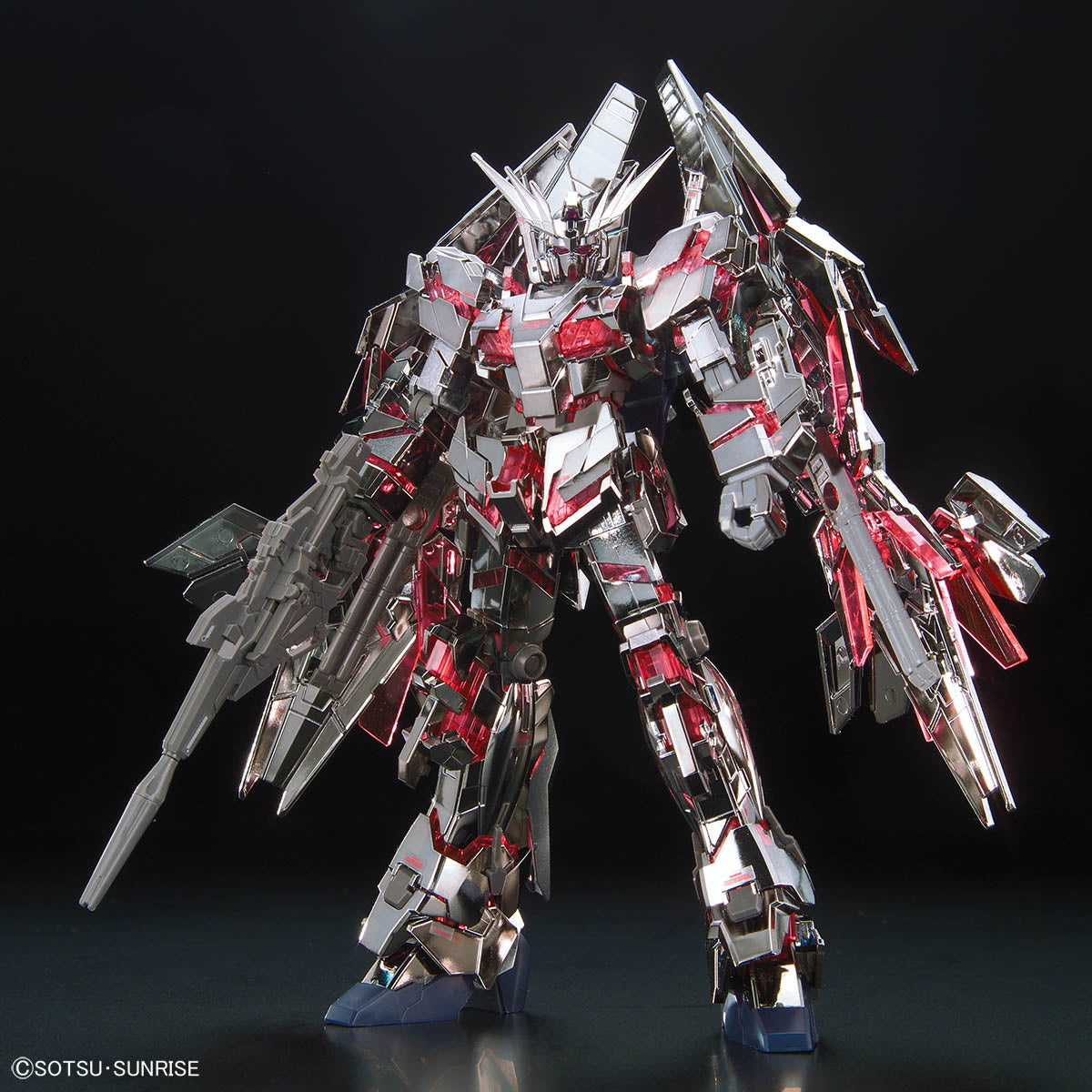 HG 1/144 - Gundam Base Limited - Unicorn Gundam 03 Phenex (Destroy Mode) Gold And Silver Coating Set - image 5