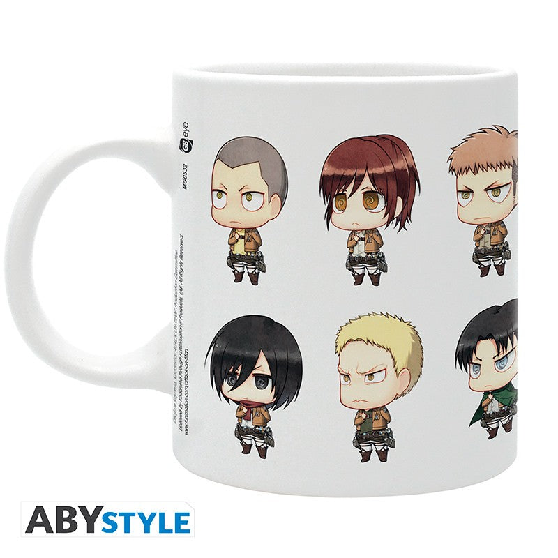 L'ATTAQUE DES TITANS - Mug - Chibis