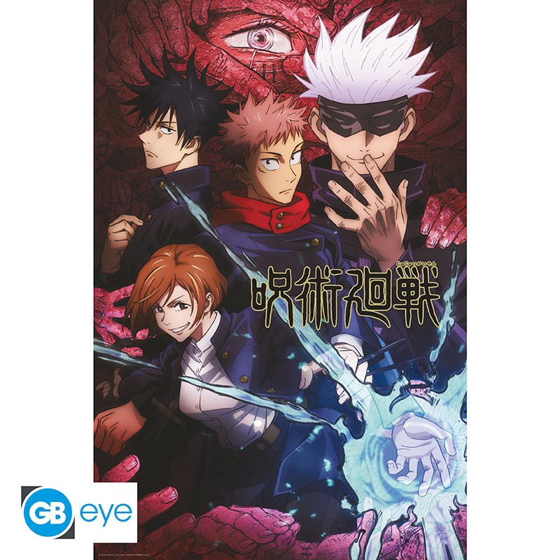 JUJUTSU KAISEN - Poster - Groupe