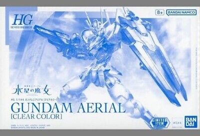 HG 1/144 - Gundam Base Limited - Gundam Aerial (Clear Color)4