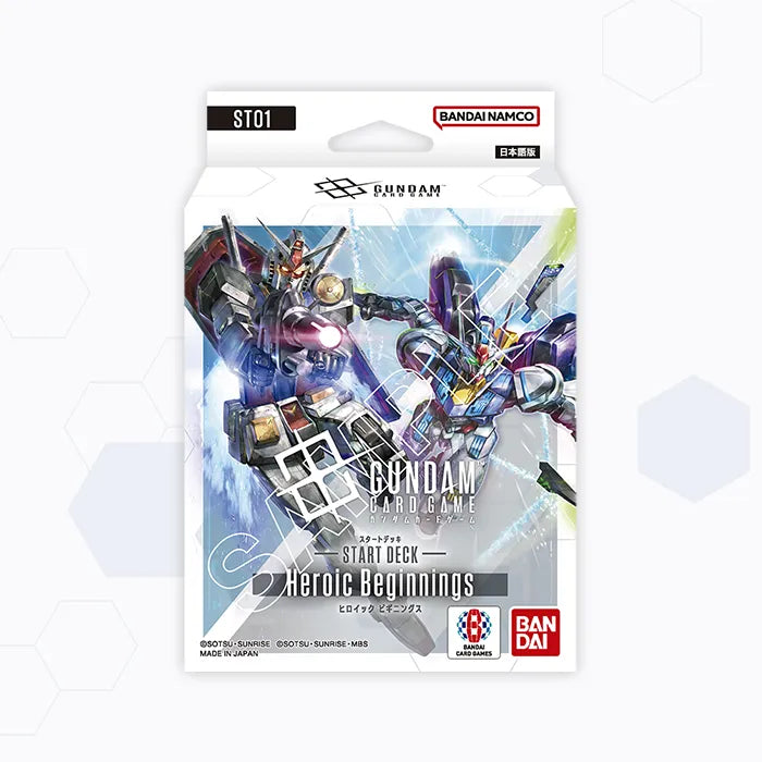 Gundam Card Game - Starter Deck Heroic Beginnings [ST01]- image 1