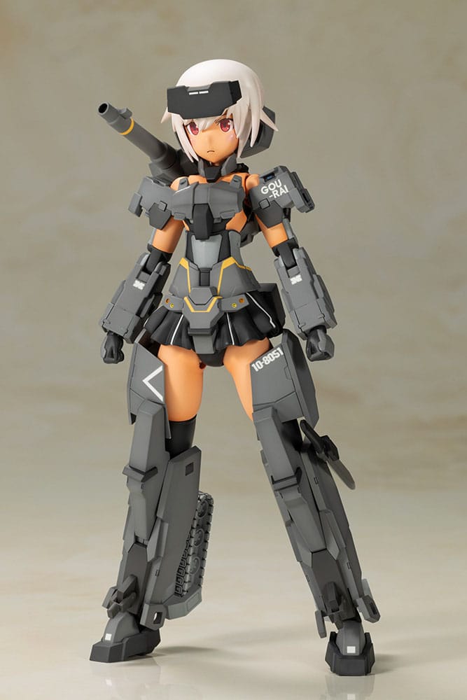 Frame Arms Girl - Gourai-Kai (Black) with FGM148 Type Anti-Tank Missile