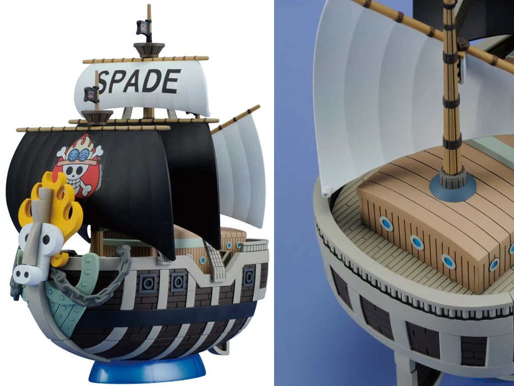 ONE PIECE - Ship - Spade Pirates - Model Kit 