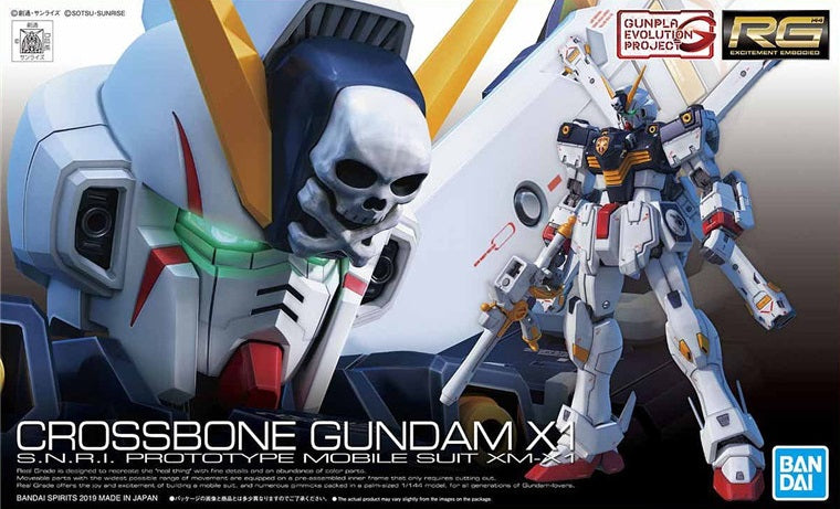 GUNDAM - RG 1/144 - Crossbone Gundam X1