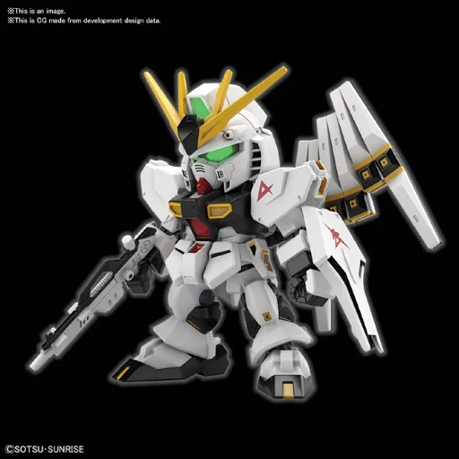 GUNPLA - SD Ex Standard - RX-93 Nu Gundam - image 1