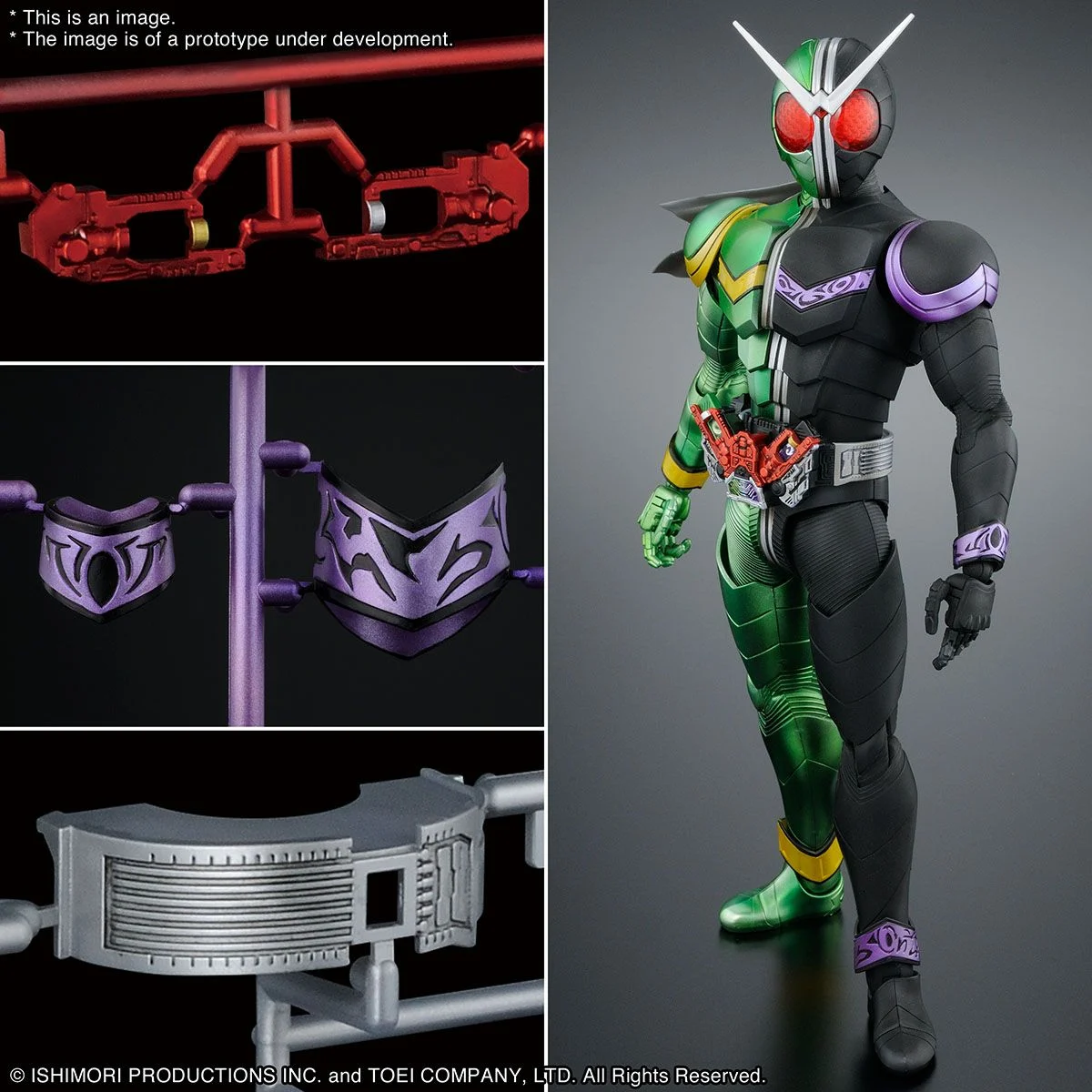 KAMEN RIDER - Figure-Rise Artisan Double Cyclone Joker 