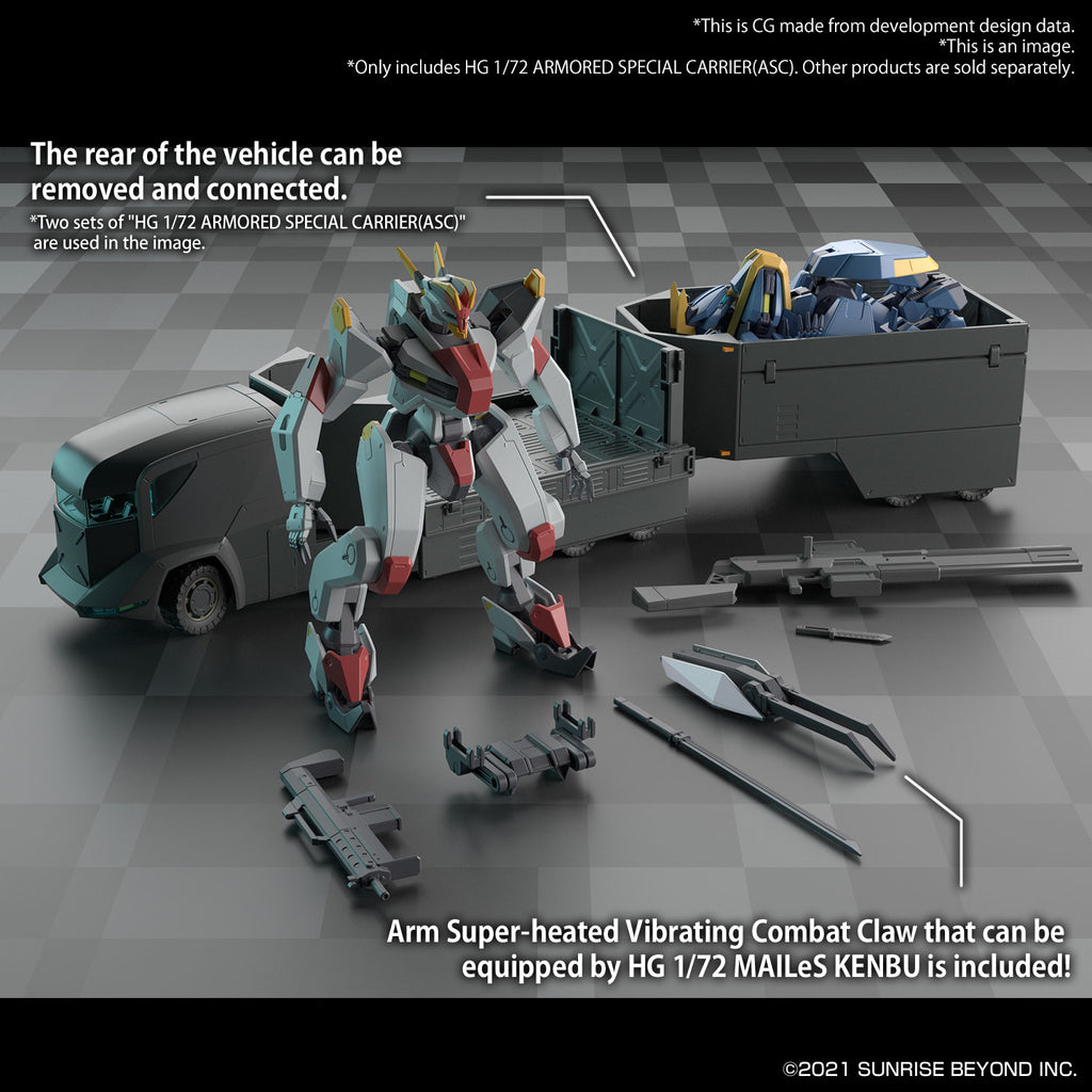 KYOUKAI SENKI - HG 1/72 - Armored Special Carrier (ASC)