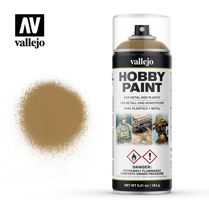 Aerosol Hobby Paint 400ml - Desert Yellow